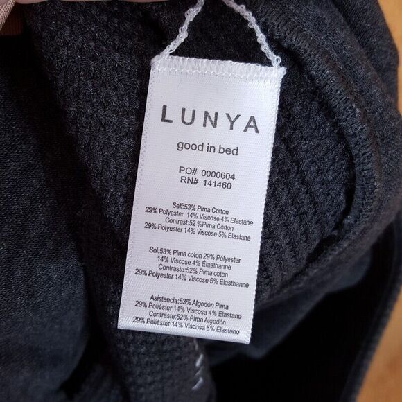 LUNYA Womens Pants Small Gray Pull On RESTORE Thermal High Rise Leggings Lounge - Picture 7 of 10